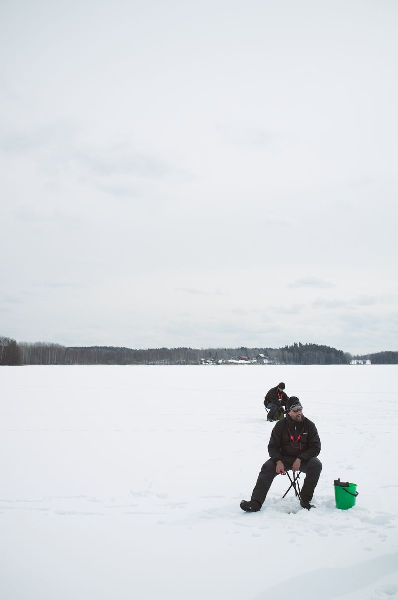 Ice fishing